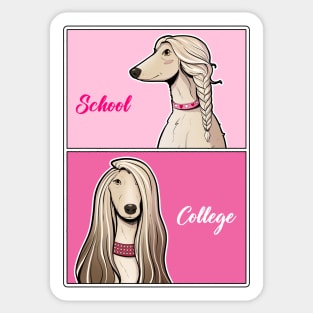 Saluki meme Sticker